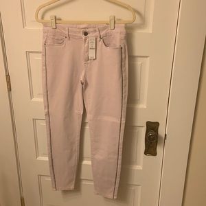 WHBM skinny crop in orchid hush